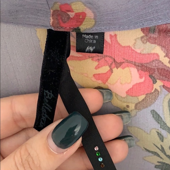 Anthropologie Floral Button Down Blouse - Picture 3 of 5